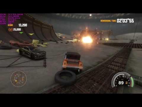 FlatOut 4: Total Insanity [FlatOut Mode] Playthrough Part 15 - "Keep The Flag - Factory Arena"