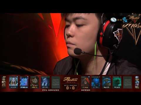 Evil Geniuses vs Newbee  | The Manila Masters | Bo5 | Filipino Coverage | Game 1