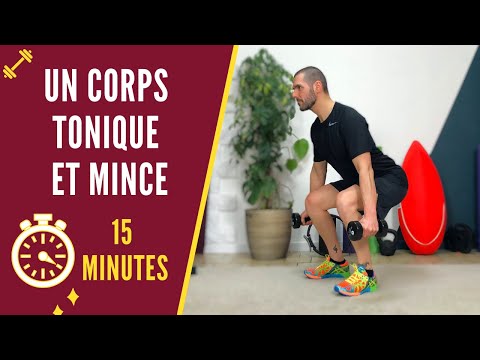 15 minutes pour un corps TONIQUE et mince (séance d’entrainement)