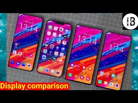 Best Smartphone Display Comparison - OnePlus 10 pro vs Samsung  S22 Ultra/ iphone 13 Pro Max / Mi 12