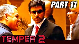 Temper 2 (टेंपर 2) - PART 11 of 15 | Tamil Action Hindi Dubbed Movie | Vikram, Shriya Saran