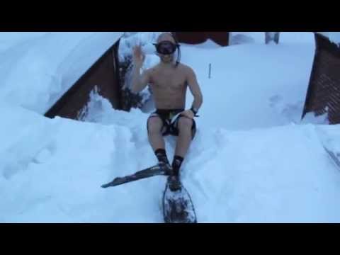 Snow diving