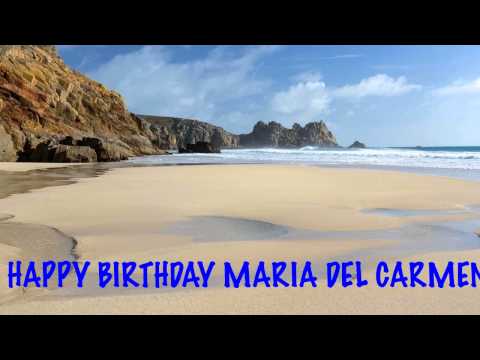 MariadelCarmen   Beaches Playas - Happy Birthday