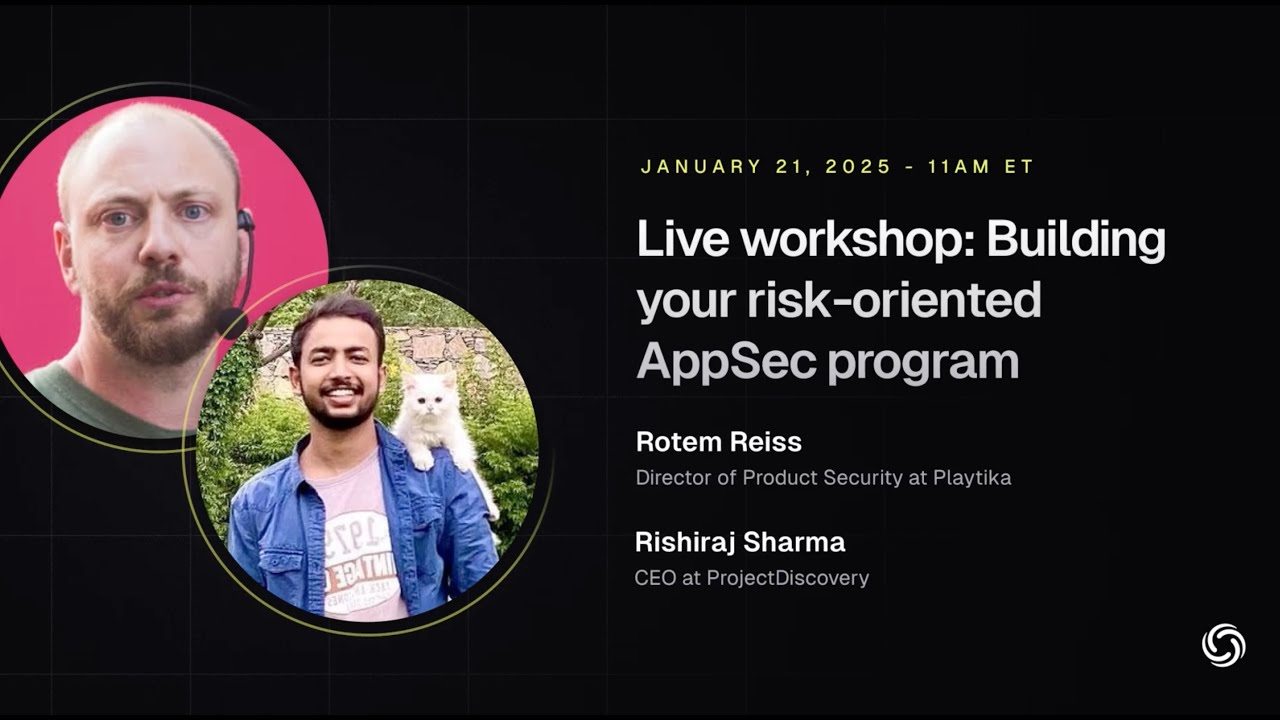 Live Workshop: Risk-Oriented AppSec Program