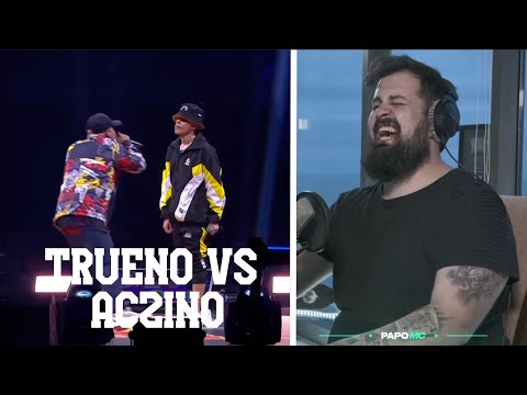 EL FLOW DE TRUENO - REACCIÓN de PAPO a TRUENO vs ACZINO
