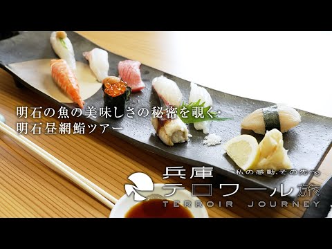 明石の魚の美味しさの秘密を覗く・明石昼網鮨ツアー