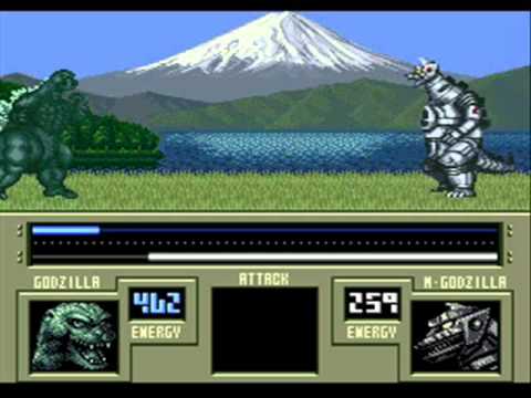 SNES - Super Godzilla - Godzilla vs. Mechagodzilla