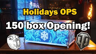Download lagu World of Tanks: Holiday Ops 150 box opening! mp3