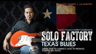 Solo Factory: Texas Blues - Intro - Corey Congilio