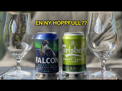 Carlsberg Hoppy Lager och Falcon Hoppfull