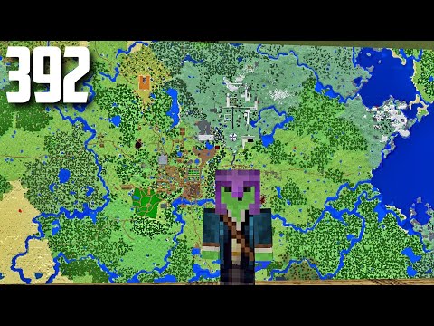 Let's Play Minecraft - Ep.392 : New Mega Map Wall/World Corruption!