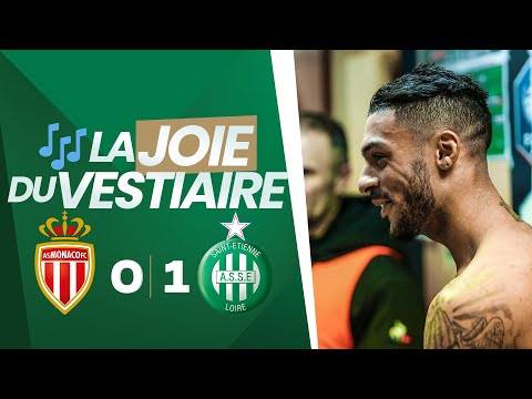 Monaco 0-1 ASSE : la joie du vestiaire