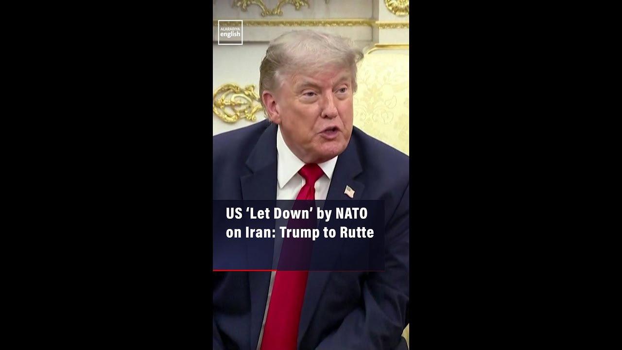 Video | US ‘Let Down’ by NATO on Iran: Trump to Rutte