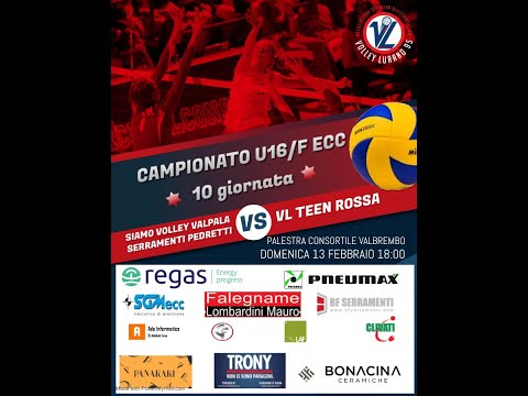 U16 ECC: VALPALA - VL TEEN ROSSA
