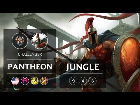 Pantheon Jungle vs Graves - NA Challenger Patch 9.1