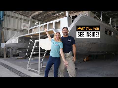 Full Steam Ahead: Cabinetry, Wiring & More 😮 Aluminum Catamaran Build Pt 54