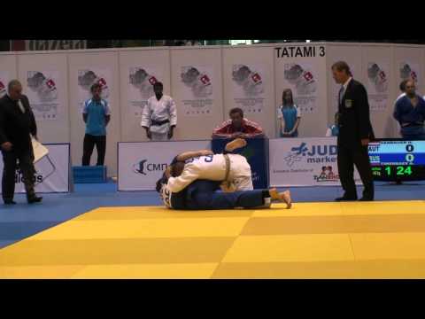 Judo Veterans EM 2012 Opola M2-90kg Hanbauer(AUT) - Timerbaev(RUS)