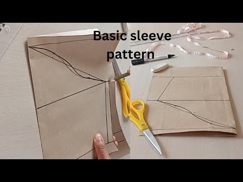 How to make a basic sleeve pattern