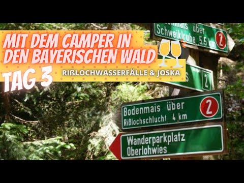 CAMPERTOUR Bayerischer Wald | Rißlochwasserfälle | Joska Glasmanufaktur | Rodelparadies St. Englmar