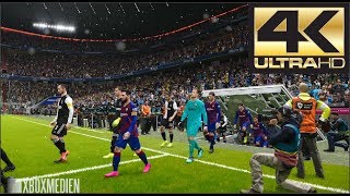 PES 2020 4K 60 FPS Juventus vs Barcelona