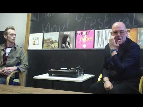 Gavin Friday talks to Dan Hegarty -Dun Laoghaire Vinyl Festival -18.Nov.18.(2)