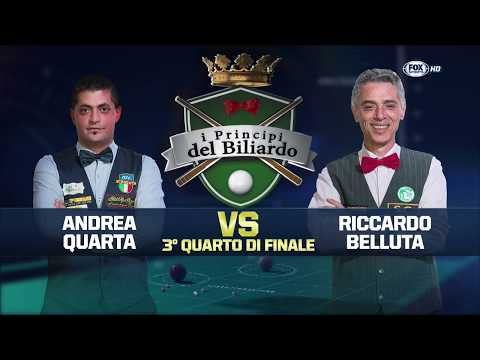 Quarta VS Belluta - I Principi del Biliardo 2016/2017 - 3^ Tappa 3^ Quarto
