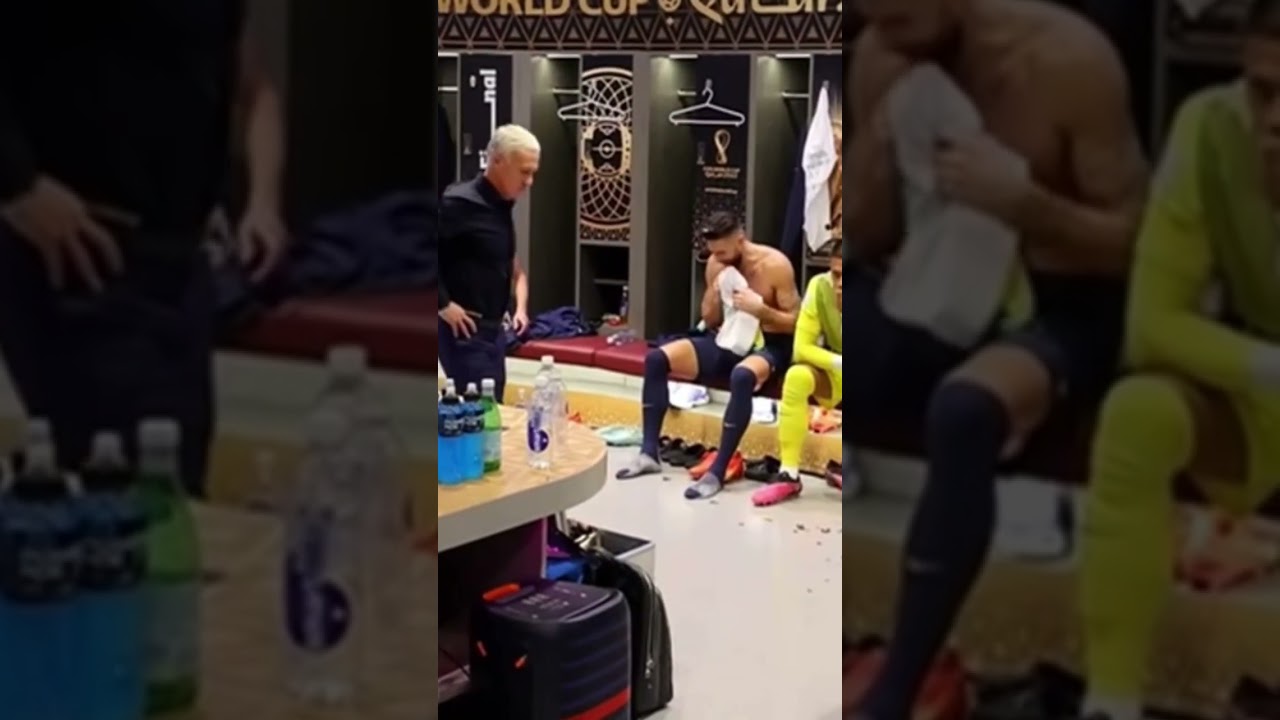 Le discours de Mbappé pendant la mi temps de la finale de la coupe du monde