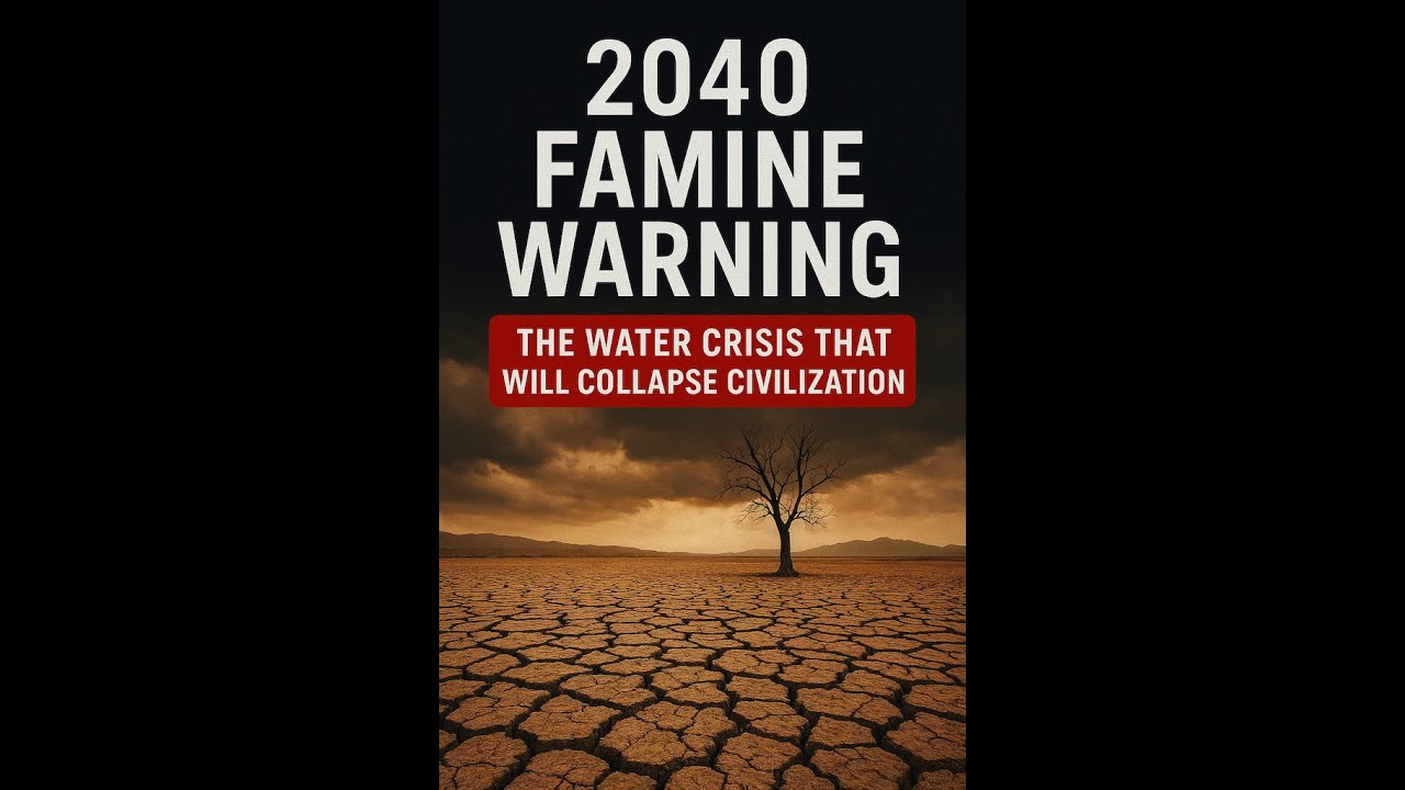 2040 Famine Warning  The Water Crisis That Will Collapse Civilization