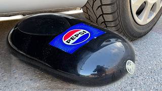 PEPSI COCA COLA BALLOON VS CAR, Coca Cola Zero, PowerAde, Fanta, Sprite, Fruko and Mentos Diff Unde