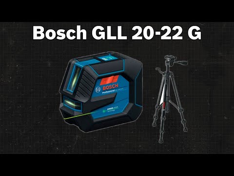 Linienlaser Bosch GLL 20-22 G | TEST | Deutsch