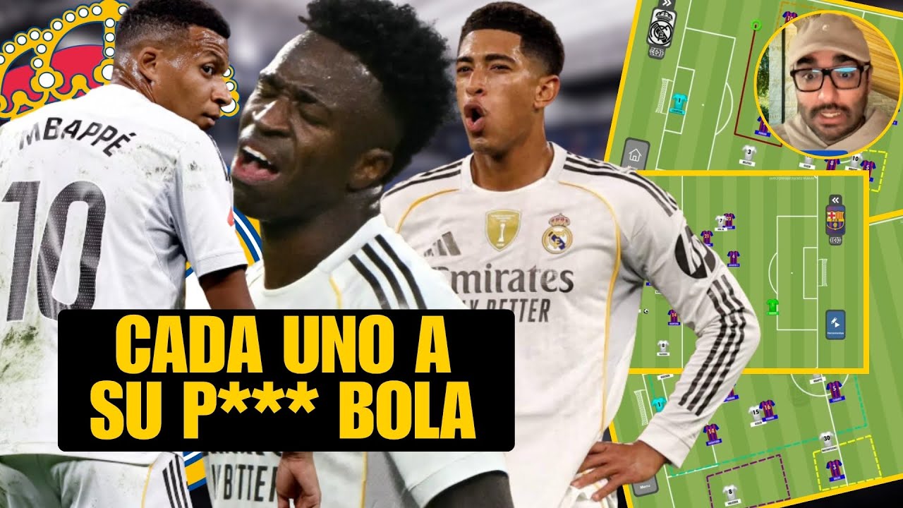 MBAPPE, VINICIUS Y BELLINGHAM A SU BOLA: PREOCUPANTE REAL MADRID