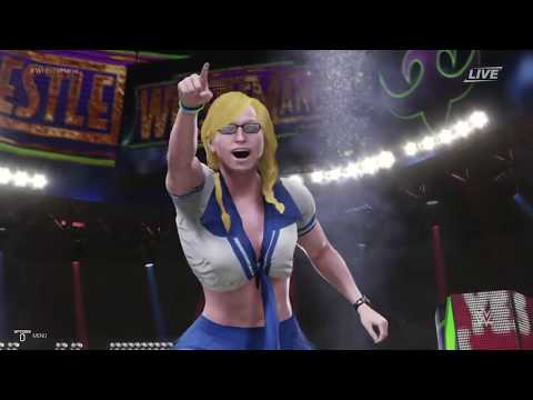 WWE 2K19 Rainbow Mika vs. Mandy Rose - No Holds Barred
