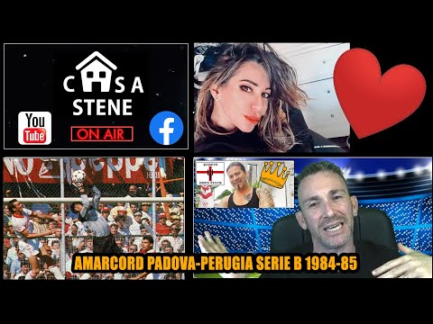 PADOVA-PERUGIA 1-1 SERIE B 1984-85 AMARCORD CON LA PARTECIPAZIONE DI GIANNI DI MARZIO#CASASTENE