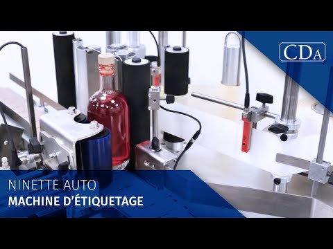 Étiqueteuse semi-automatique pour produits cylindriques - Ninette Auto / CDA_3