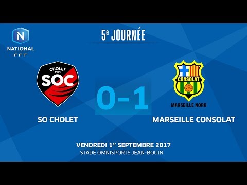 J5 : SO Cholet - GS Marseille Consolat (0-1), le replay