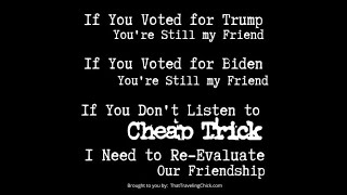 WRITING ON THE WALL (CHEAP TRICK COVER)