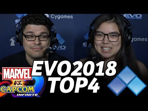 EVO 2018 MvCi TOP4 FINALS (TIMESTAMP) NotEnoughDamage Macho Tayson Cyber
