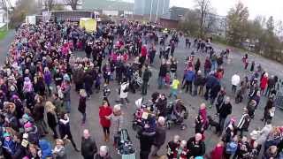 preview picture of video 'Intocht Sinterklaas in Burgum'