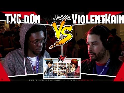Texas Showdown 2017 KOF14 Top 8 - TXC D0N vs Violent Kain