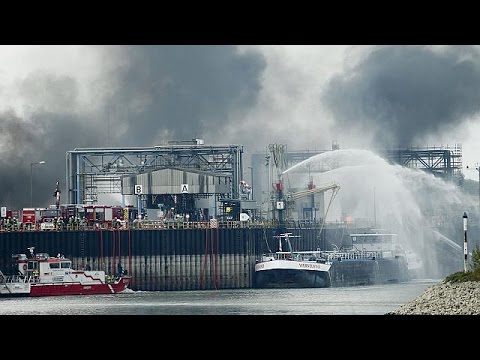 انفجار ضخم في مصنع كيميائي في غرب ألمانيا