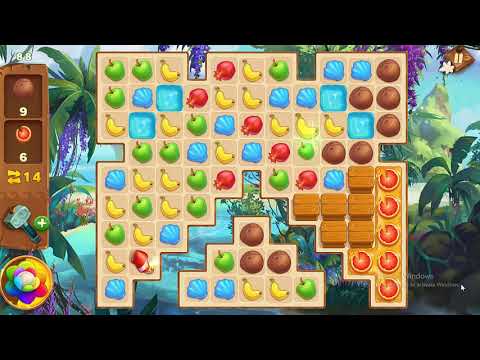 Tropical Forest Match 3 Story Level 88
