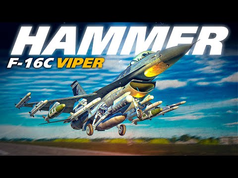 F-16C Viper | Self Escort Deep Interdiction Strike | Multirole | Digital Combat Simulator | DCS |