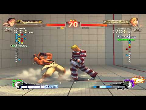 Batalla de Ultra Street Fighter IV: Ryu vs Cody