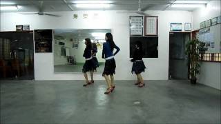 Because Of Love 因为爱情 by Mayee Lee. line dance (14/6/2011)