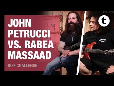 John Petrucci vs. Rabea Massaad | Thomann Riff Challenge | Episode 2