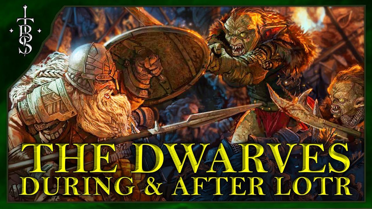 What Happened To The DWARVES During And After The Lord of the Rings? | Lord of the Rings Lore