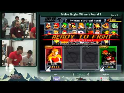 AEX 10: JFlex vs Elephant - Melee Singles Winners Round 2