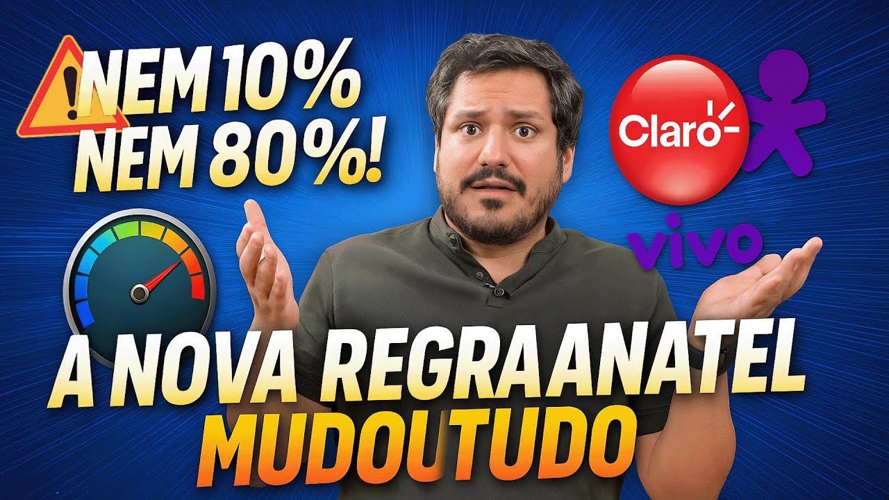 CLARO ou VIVO? A mentira dos 10% de velocidade (A regra mudou)