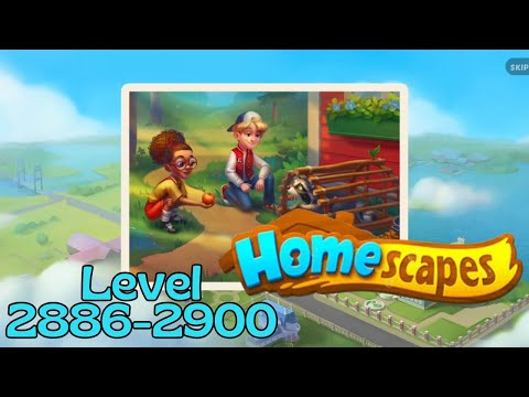 Gameplay Homescapes Level 2886-2900