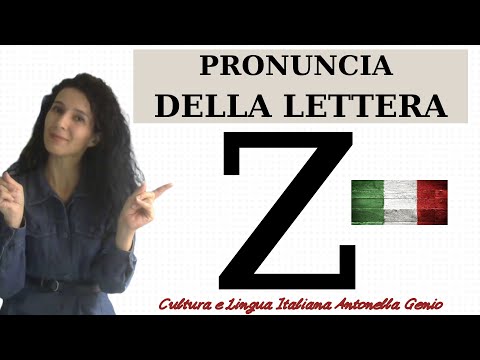 Pronuncia: la ZETA: sorda e sonora in italiano / The LETTER Z (Zeta): Italian Pronunciation